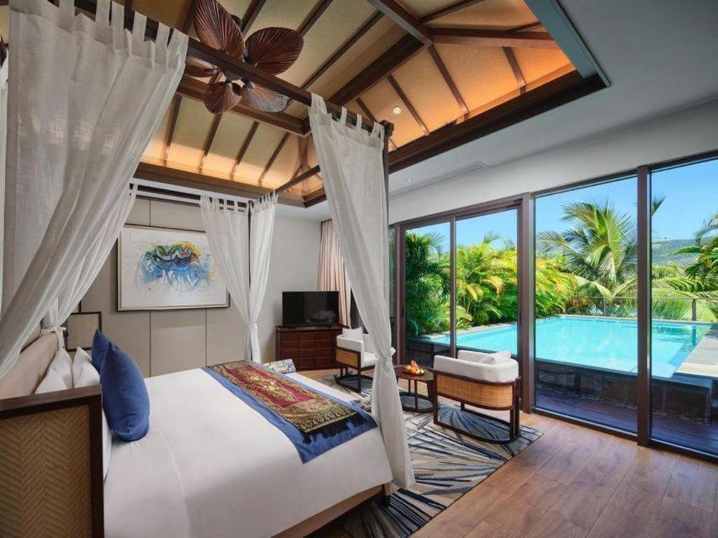 Narada Resort Hotel Sanya Pleasant Bay Exterior foto